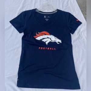 Denver Broncos Nike Dri-Fit V-Neck Shirt